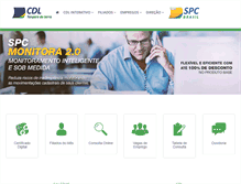 Tablet Screenshot of cdltangaradaserra.com.br